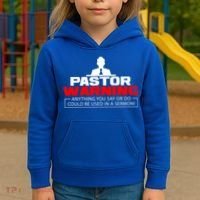 Funny Pastor Christian Jesus Believer Appreciation Gift Cool Gift Kids Hoodie thumb 3