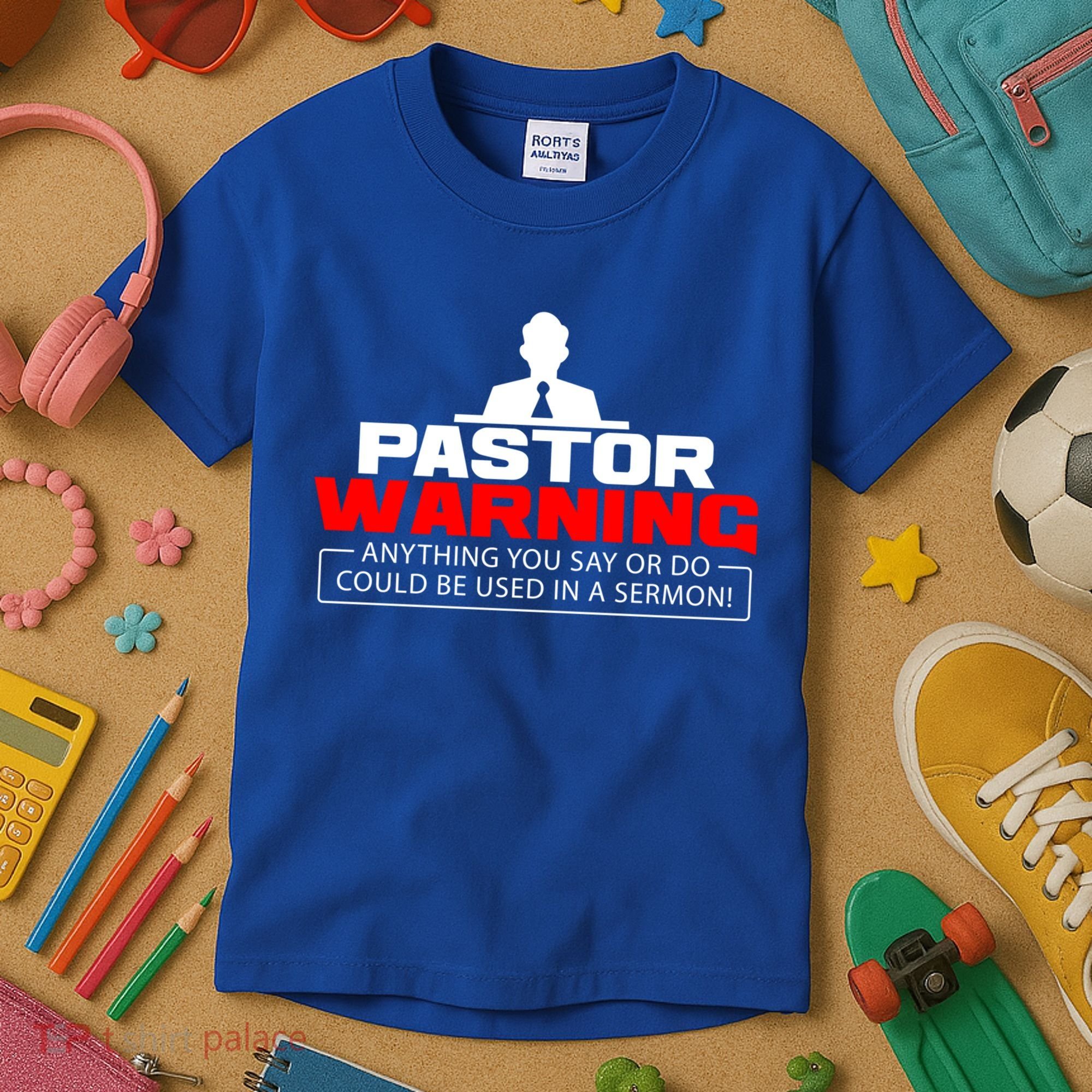 Funny Pastor Christian Jesus Believer Appreciation Gift Cool Gift Kids T-Shirt