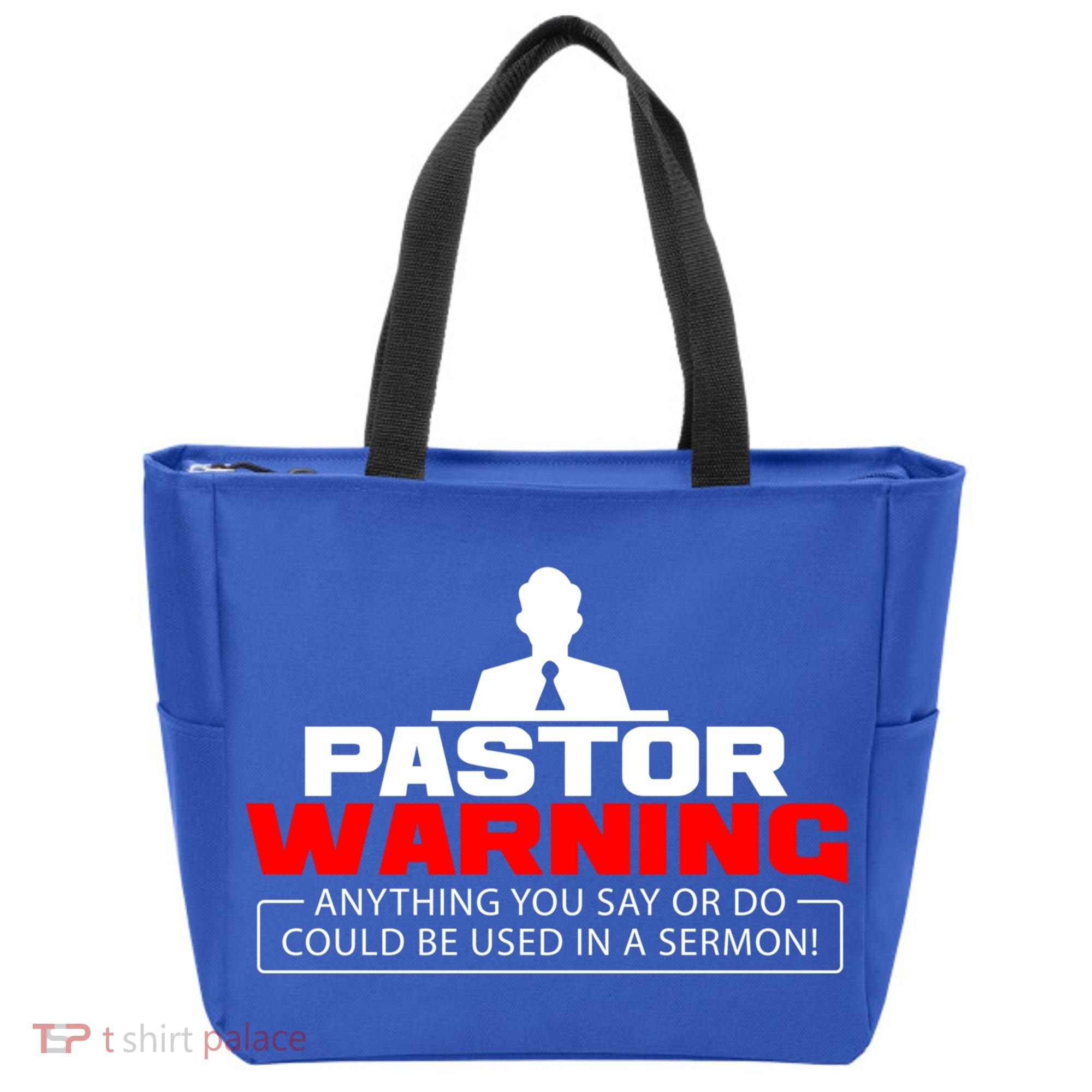Funny Pastor Christian Jesus Believer Appreciation Gift Cool Gift Tote Bag
