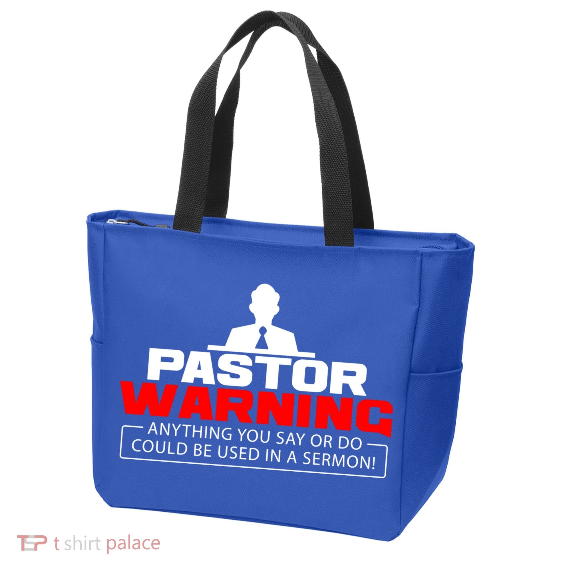 Funny Pastor Christian Jesus Believer Appreciation Gift Cool Gift Tote Bag