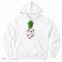 Flamingo Pineapple Cute Fun Summer Hoodie thumb 0