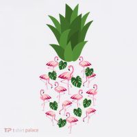 Flamingo Pineapple Cute Fun Summer Coffee Mug thumb 5