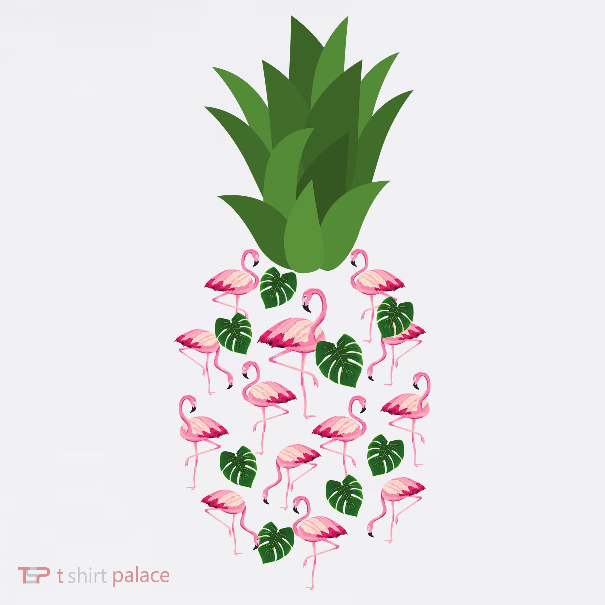 Flamingo Pineapple Cute Fun Summer Tumbler