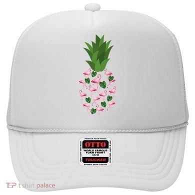 Flamingo Pineapple Cute Fun Summer Hat