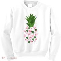 Flamingo Pineapple Cute Fun Summer Kids Sweatshirt thumb 0