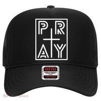 Funny Pray Christian Cross Religious Faith Jesus Lover Hat thumb 0
