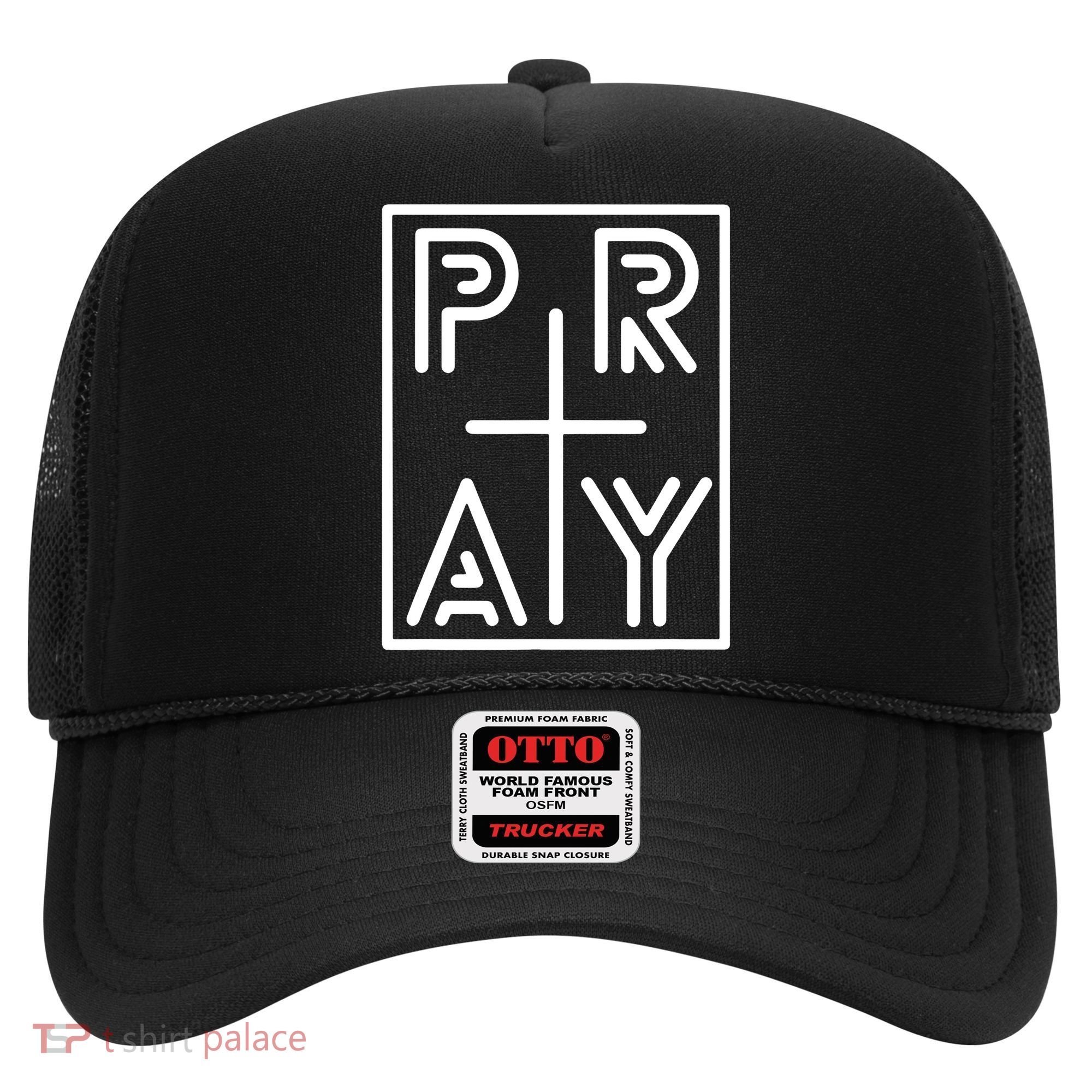 Funny Pray Christian Cross Religious Faith Jesus Lover Hat