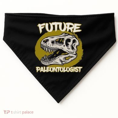 Future Paleontologist Cute Gifts For Dino Explorer USA-Made Doggie Bandana