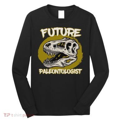 Future Paleontologist Cute Gifts For Dino Explorer Long Sleeve Shirt