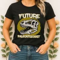 Future Paleontologist Cute Gifts For Dino Explorer Women's T-Shirt thumb 2
