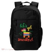 Funny PiñAta Cinco De Mayo LetS Get Smashed Cool Gift Backpack thumb 0