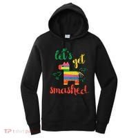 Funny PiñAta Cinco De Mayo LetS Get Smashed Cool Gift Women's Hoodie thumb 0