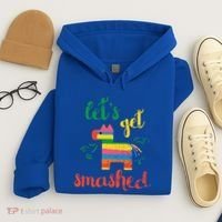 Funny PiñAta Cinco De Mayo LetS Get Smashed Cool Gift Hoodie thumb 4