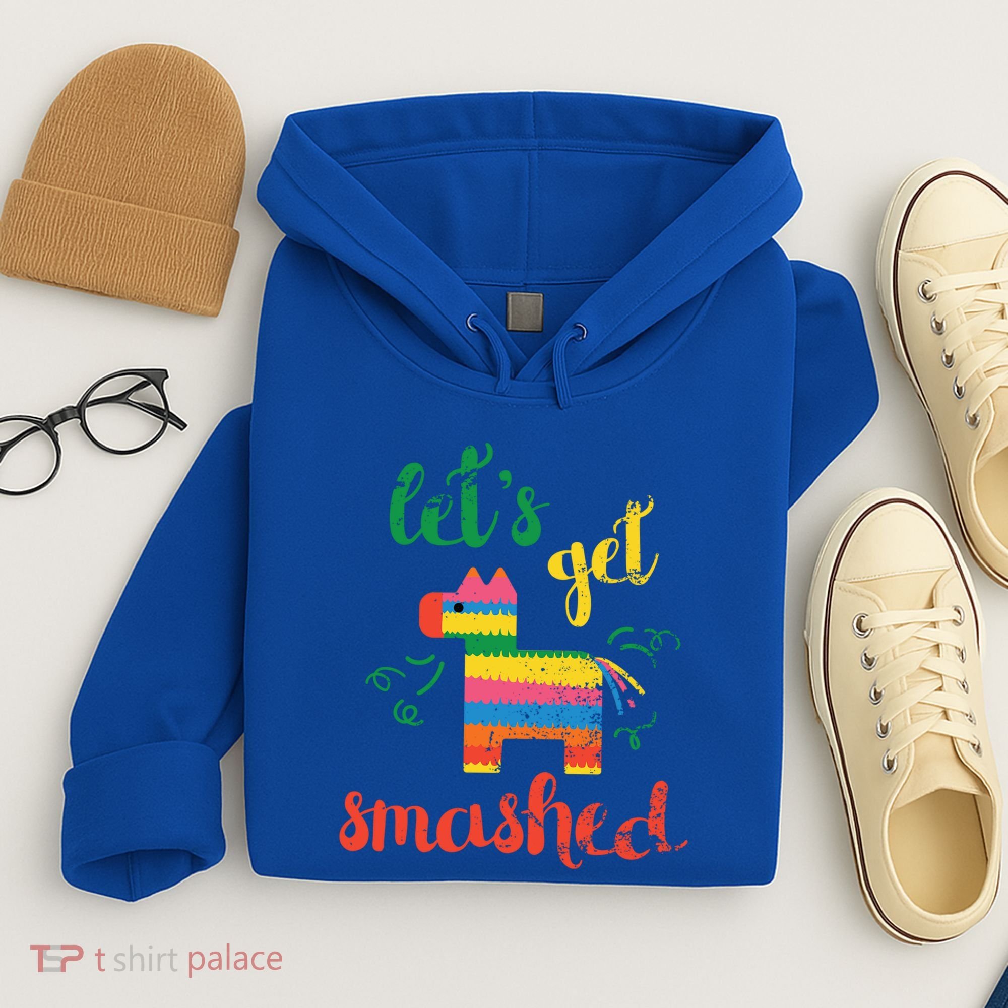 Funny PiñAta Cinco De Mayo LetS Get Smashed Cool Gift Hoodie