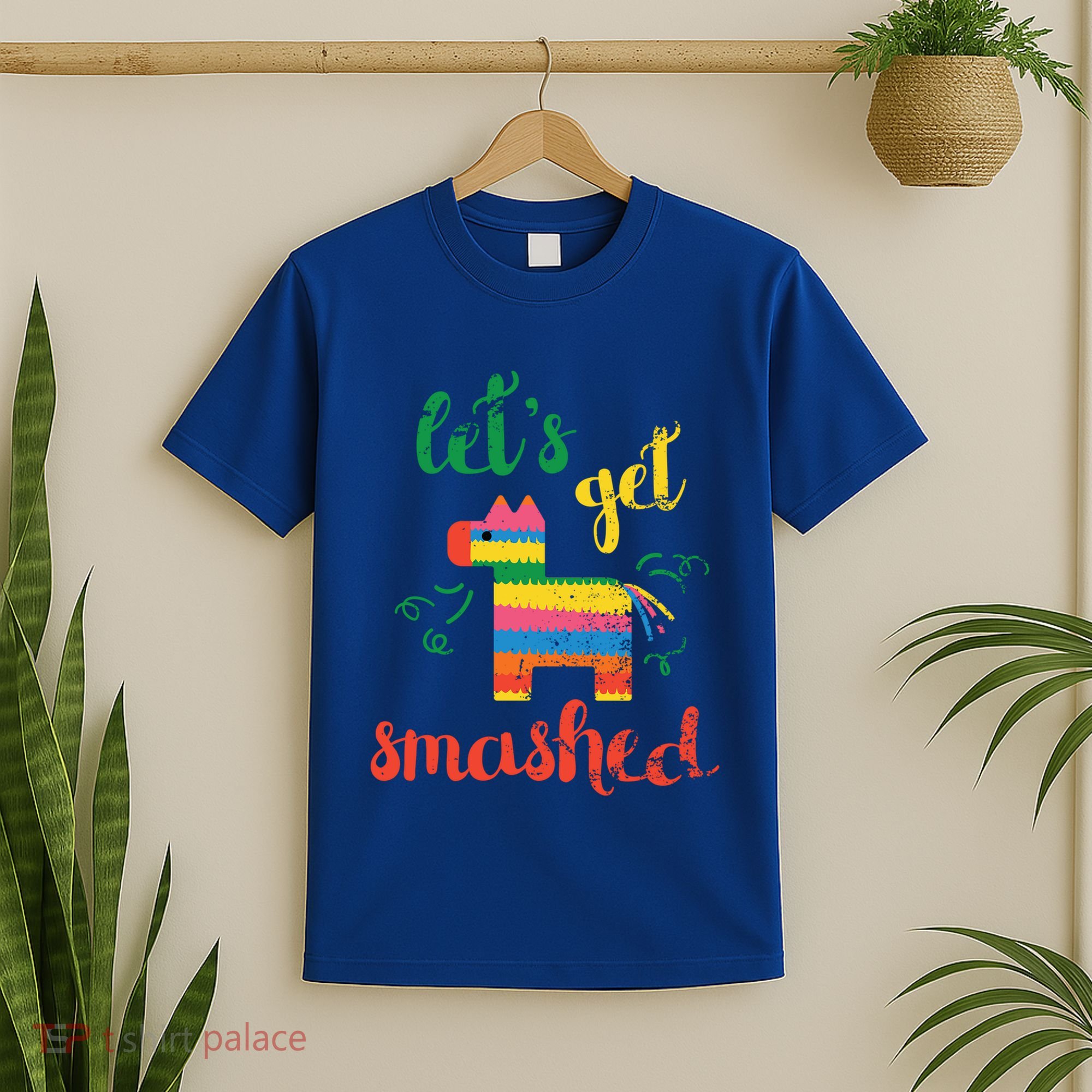 Funny PiñAta Cinco De Mayo LetS Get Smashed Cool Gift T-Shirt