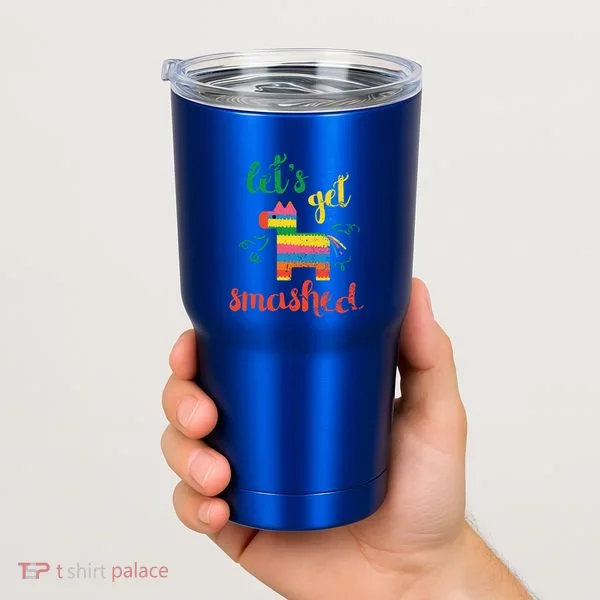 Funny PiñAta Cinco De Mayo LetS Get Smashed Cool Gift Tumbler