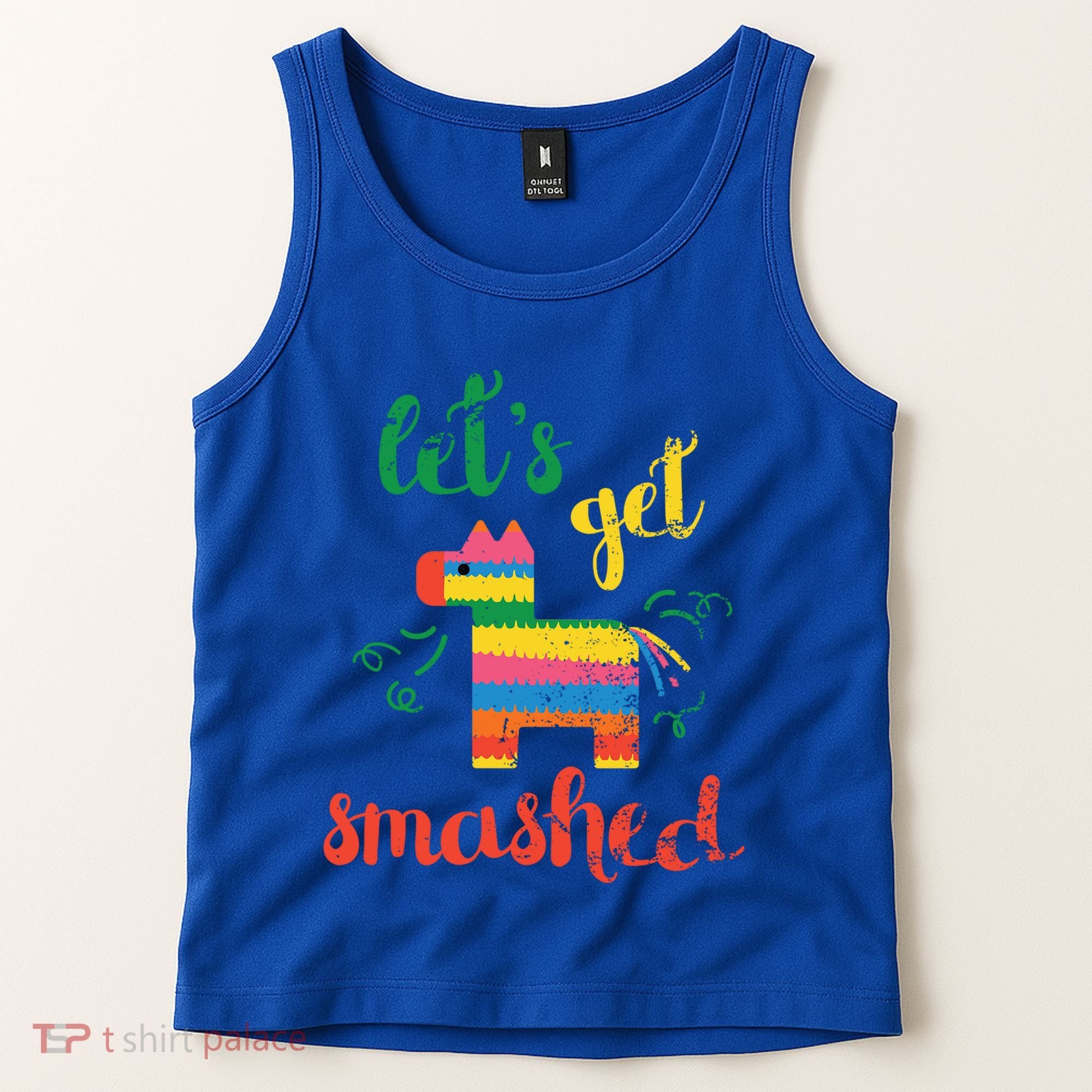 Funny PiñAta Cinco De Mayo LetS Get Smashed Cool Gift Tank Top