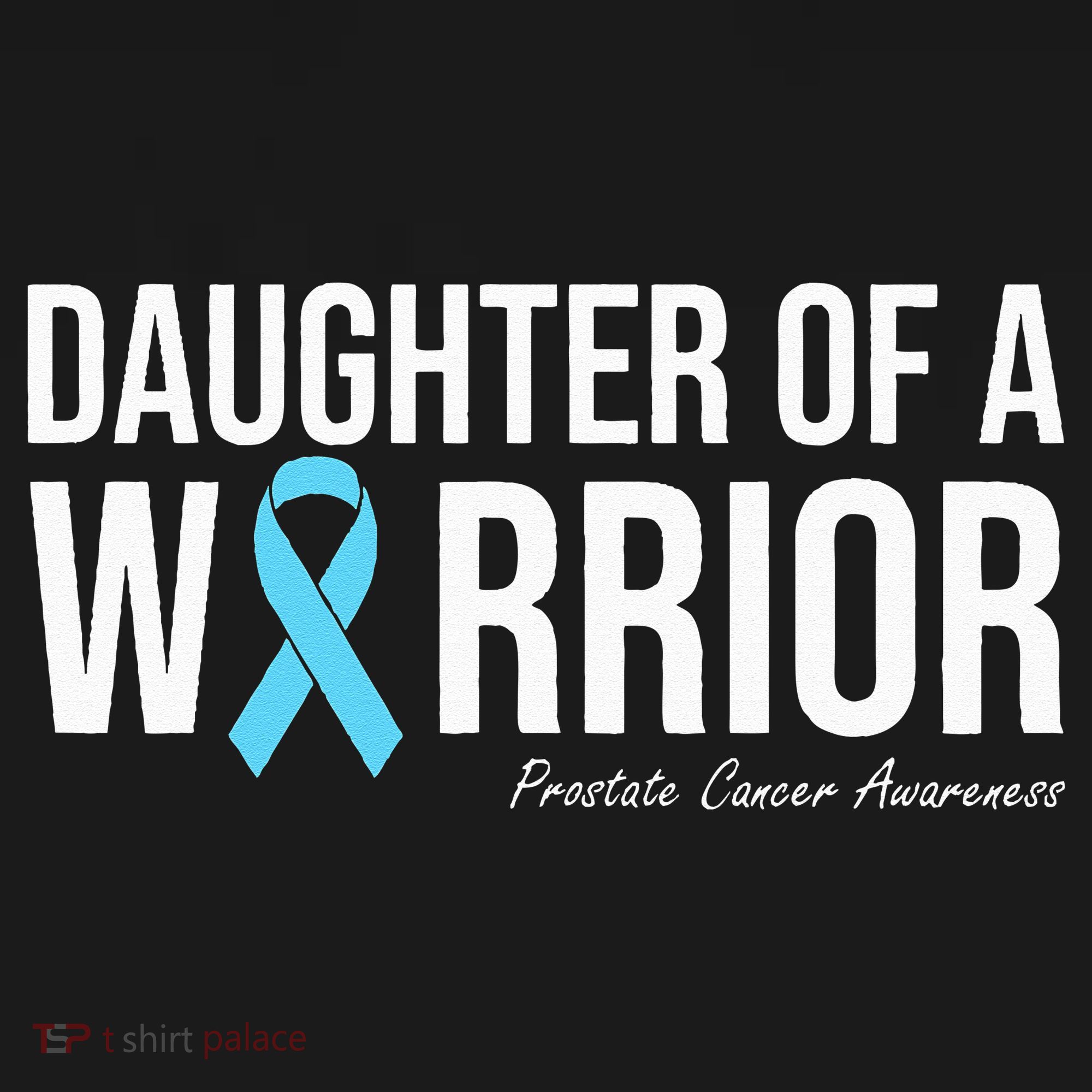 Family Prostate Cancer Awareness Light Blue Daughter Warrior Backpack