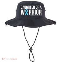 Family Prostate Cancer Awareness Light Blue Daughter Warrior Bucket Hat thumb 0