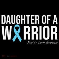 Family Prostate Cancer Awareness Light Blue Daughter Warrior Ornament thumb 1