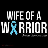 Family Prostate Cancer Awareness Light Blue Wife Warrior Sweatshirt thumb 3