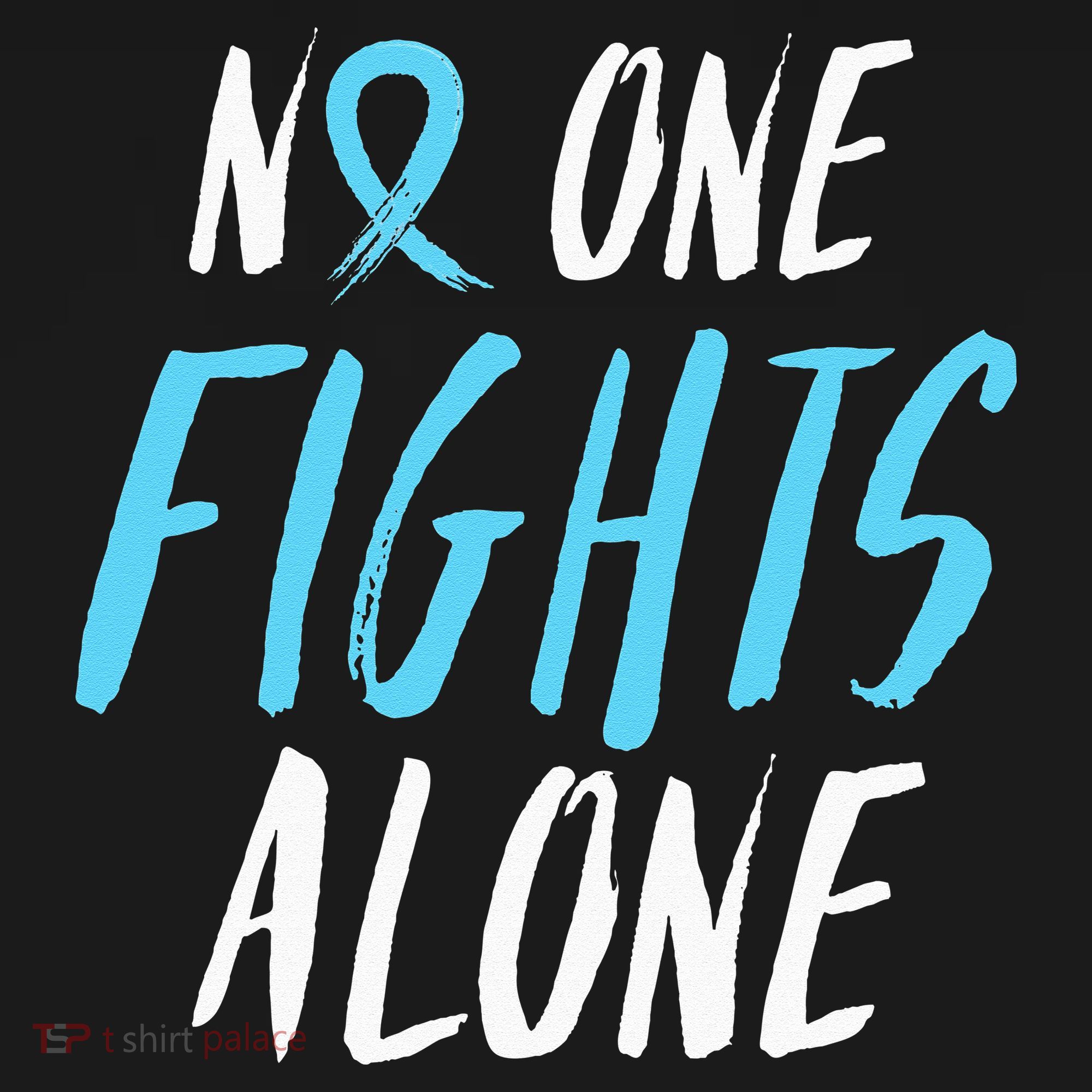 Fight Prostate Cancer Awareness Light Blue Ribbon Survivor Apron