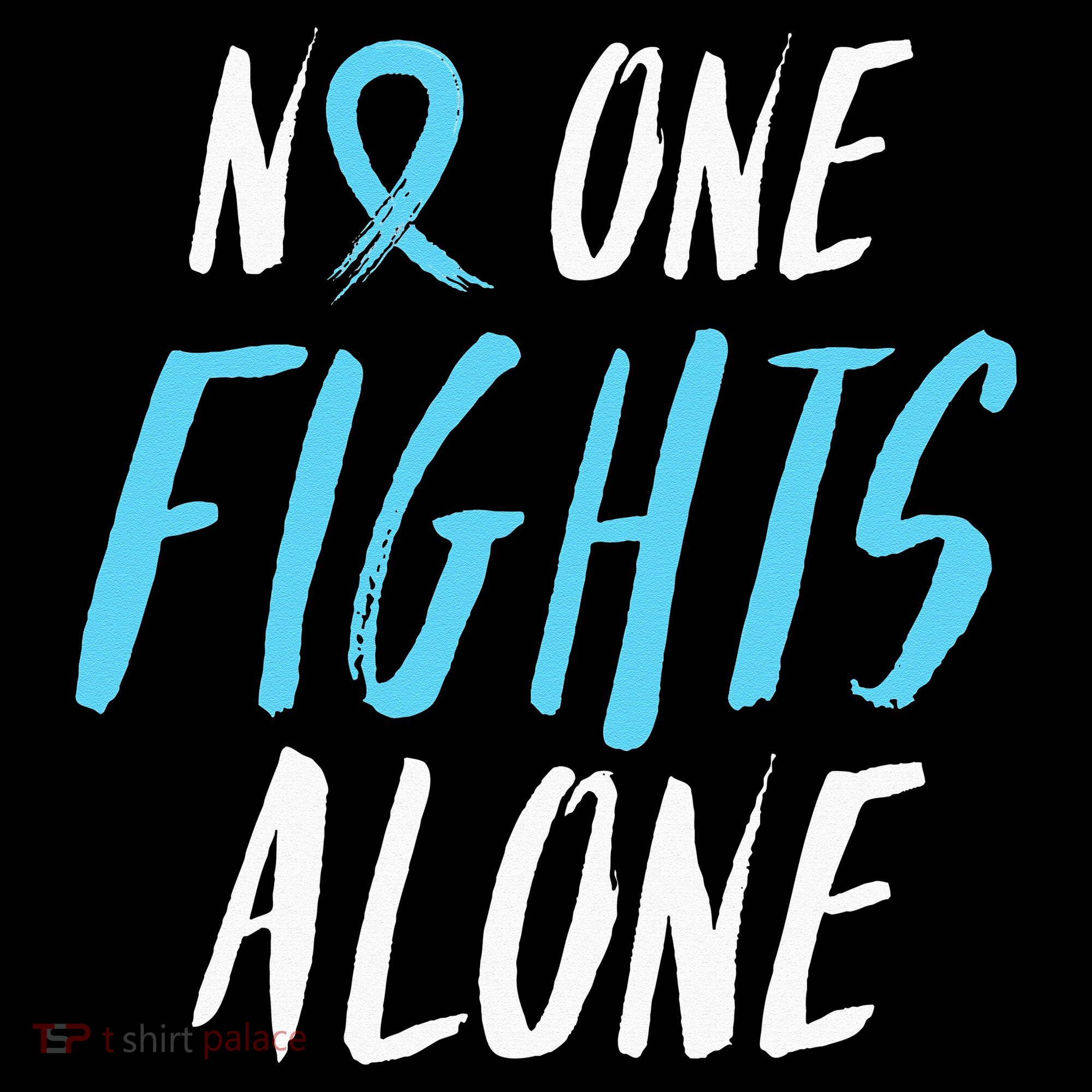 Fight Prostate Cancer Awareness Light Blue Ribbon Survivor Sweatshirt