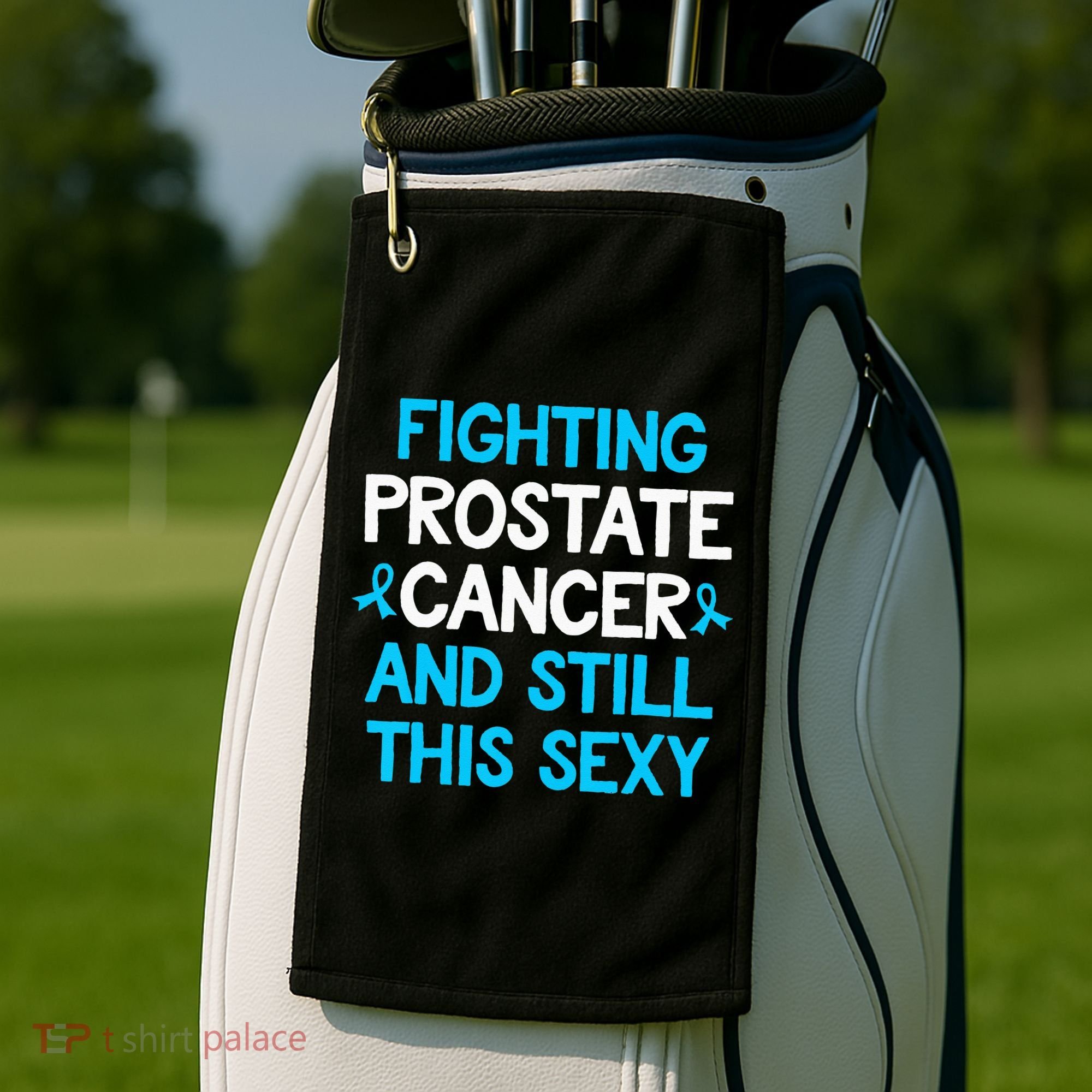 Fighting Prostate Cancer And Still This Sexy Prostate Cancer Golf Towel