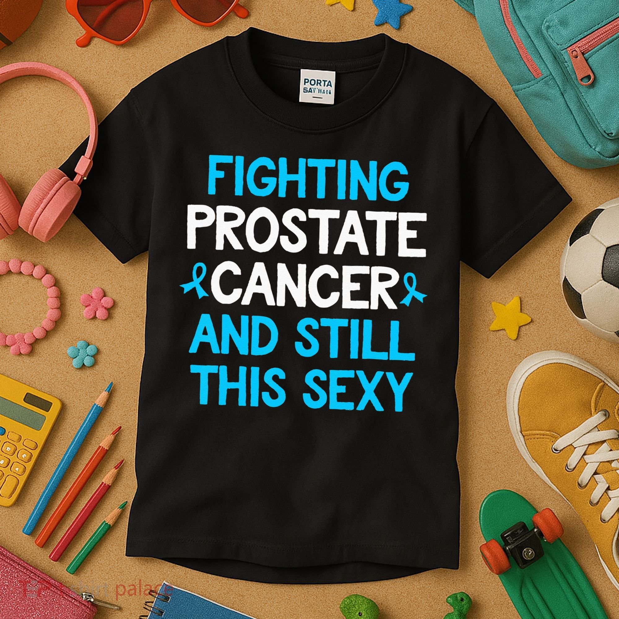Fighting Prostate Cancer And Still This Sexy Prostate Cancer Kids T-Shirt