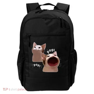 Funny Pop Cat Meme Backpack
