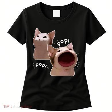 Funny Pop Cat Meme Women's T-Shirt