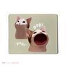 Funny Pop Cat Meme Mousepad
