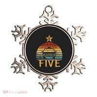 Funny Police Car Birthday 5 Year Old Policeman 5th Birthday Ornament thumb 0