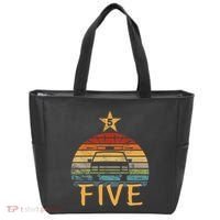 Funny Police Car Birthday 5 Year Old Policeman 5th Birthday Tote Bag thumb 0
