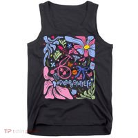 Floral Preppy Coquette Bow Dietary Staff Stethoscope Tank Top thumb 0