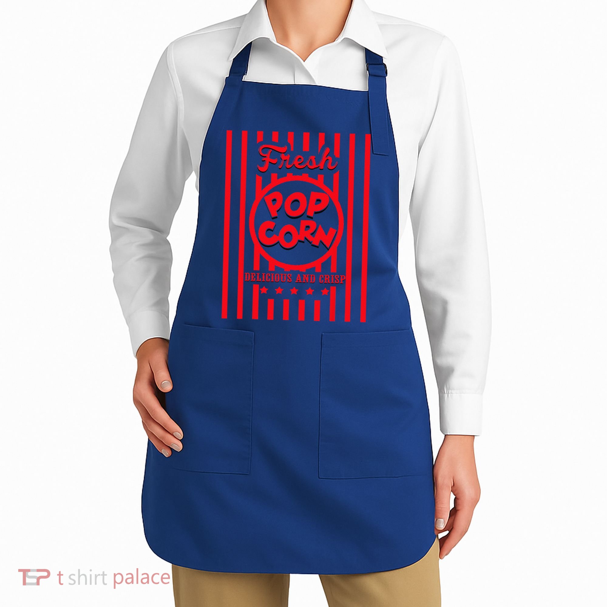 FRESH Popcorn Costume For Halloween Apron