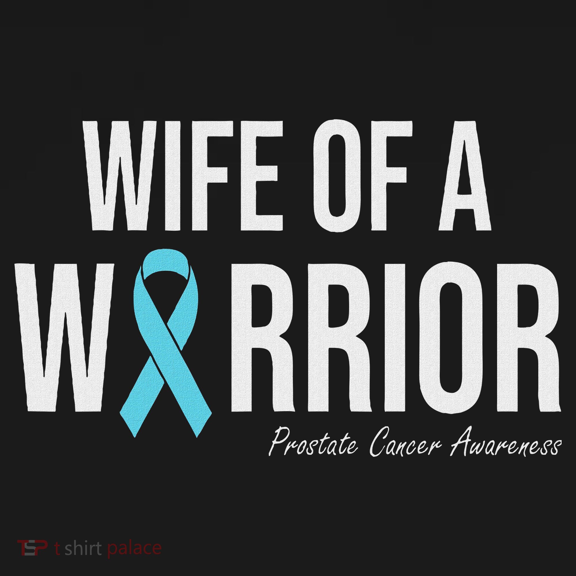 Family Prostate Cancer Awareness Light Blue Wife Warrior Ornament