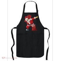 Funny Pickleball Christmas Santa Playing Pickleball Apron thumb 0