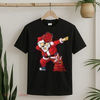 Funny Pickleball Christmas Santa Playing Pickleball T-Shirt thumb 2