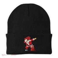 Funny Pickleball Christmas Santa Playing Pickleball Beanie thumb 0
