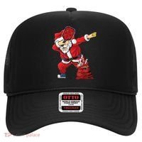 Funny Pickleball Christmas Santa Playing Pickleball Hat thumb 0