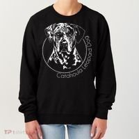 Funny Proud Catahoula Leopard Dog Portrait Gift Present Women's Sweatshirt thumb 0