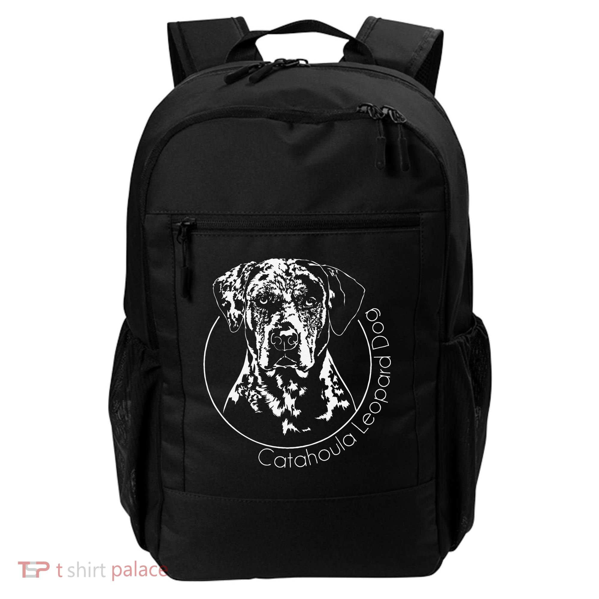 Funny Proud Catahoula Leopard Dog Portrait Gift Present Backpack