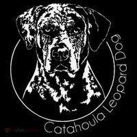 Funny Proud Catahoula Leopard Dog Portrait Gift Present Women's Hoodie thumb 2