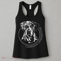 Funny Proud Catahoula Leopard Dog Portrait Gift Present Women's Tank Top thumb 3
