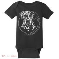 Funny Proud Catahoula Leopard Dog Portrait Gift Present Baby Bodysuit thumb 0