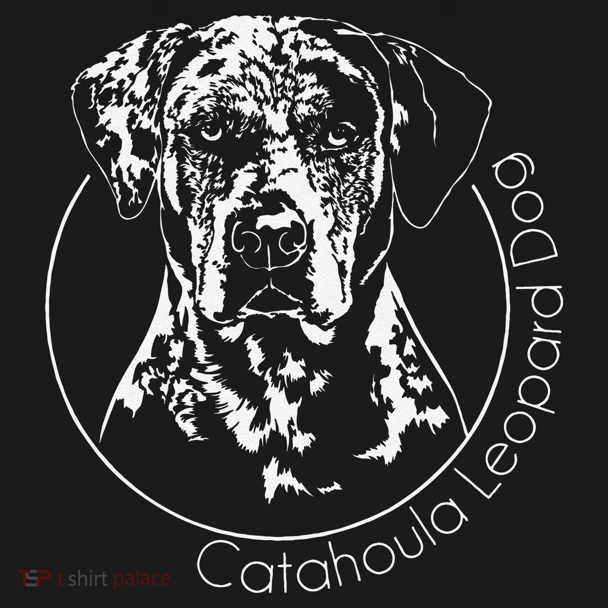 Funny Proud Catahoula Leopard Dog Portrait Gift Present Baby Bodysuit