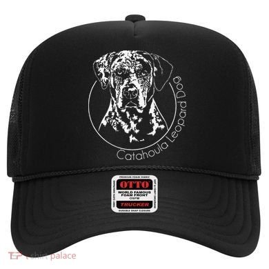 Funny Proud Catahoula Leopard Dog Portrait Gift Present Hat