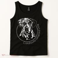 Funny Proud Catahoula Leopard Dog Portrait Gift Present Tank Top thumb 2
