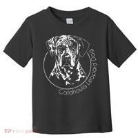 Funny Proud Catahoula Leopard Dog Portrait Gift Present Toddler T-Shirt thumb 0